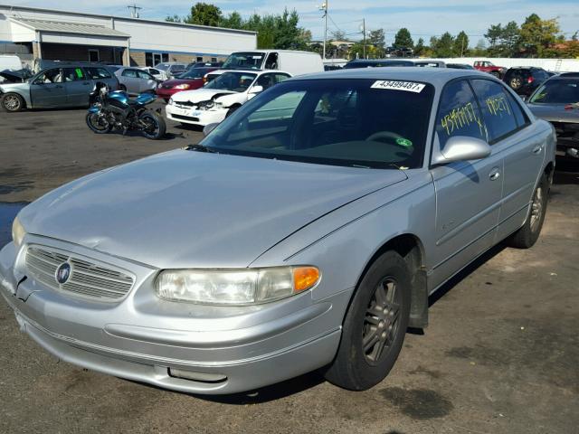 2G4WB55K511251481 - 2001 BUICK REGAL SILVER photo 2