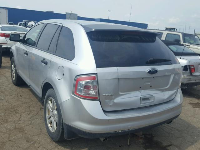 2FMDK3GCXABA05523 - 2010 FORD EDGE SE SILVER photo 3