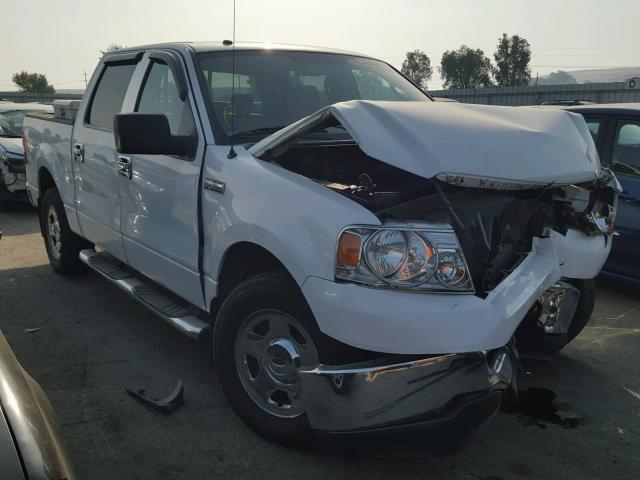 1FTPW12567FA19672 - 2007 FORD F150 SUPER WHITE photo 1