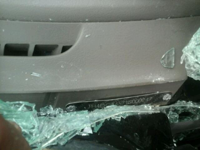 JH4DC44571S000247 - 2001 ACURA INTEGRA LS BLACK photo 10