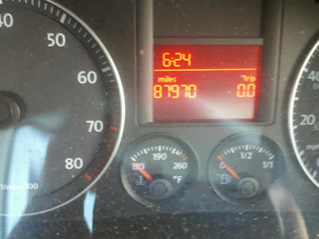 3VWJM71K98M037622 - 2008 VOLKSWAGEN JETTA S Boz foto 8