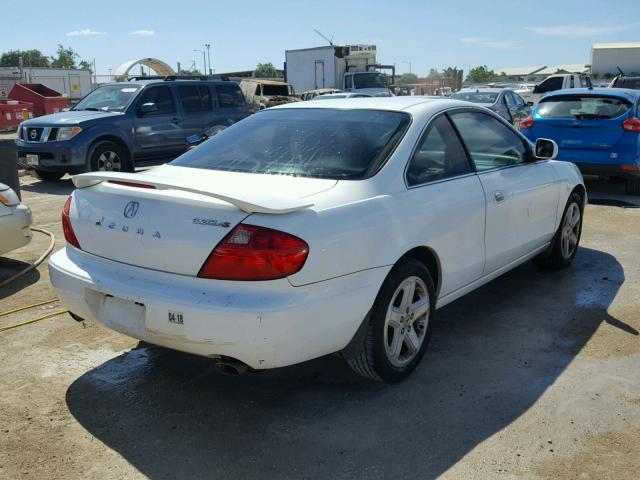 19UYA42621A012429 - 2001 ACURA 3.2CL TYPE WHITE photo 4