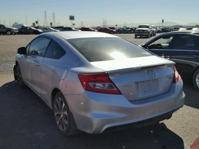 2HGFG4A53CH703794 - 2012 HONDA CIVIC SI SILVER photo 3