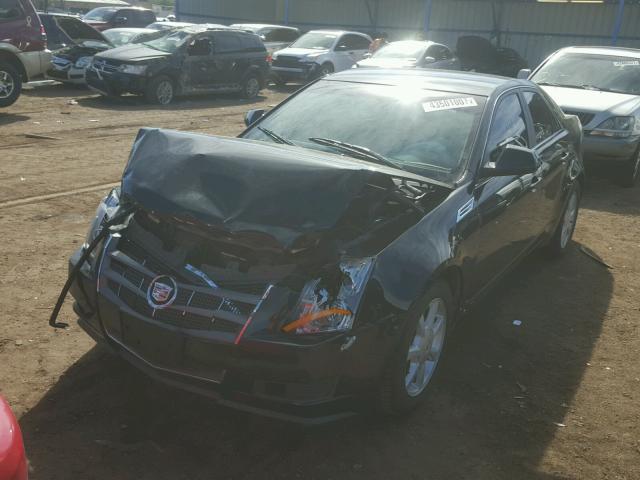 1G6DF577X90150567 - 2009 CADILLAC CTS BLACK photo 2