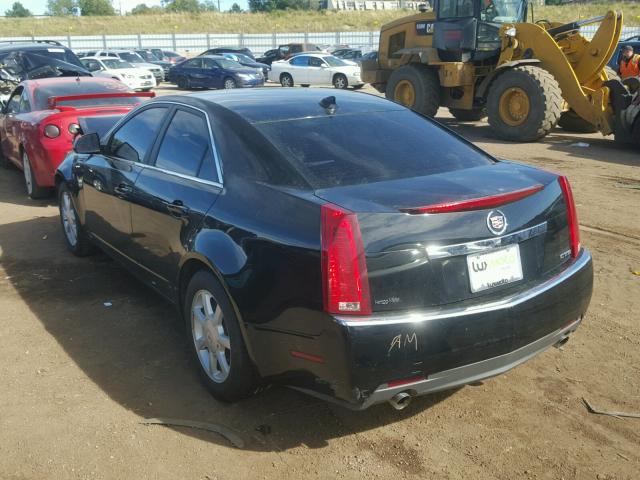 1G6DF577X90150567 - 2009 CADILLAC CTS BLACK photo 3