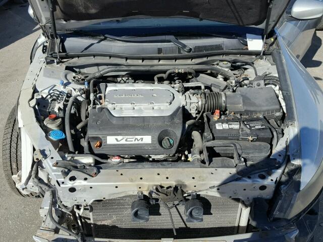 1HGCS22869A004391 - 2009 HONDA ACCORD SILVER photo 7