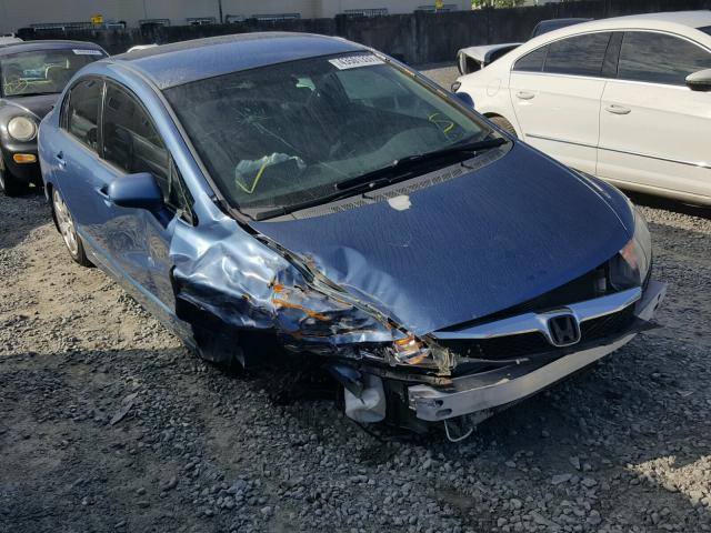 2HGFA16589H355220 - 2009 HONDA CIVIC LX Azul foto 1