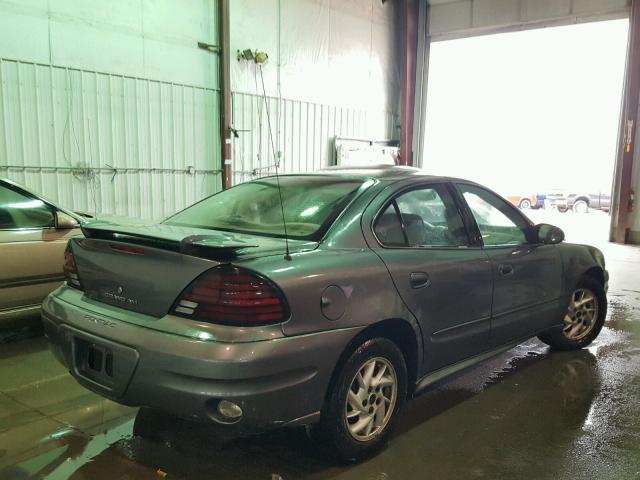 1G2NE52E15M112906 - 2005 PONTIAC GRAND AM S 灰色 照片 4