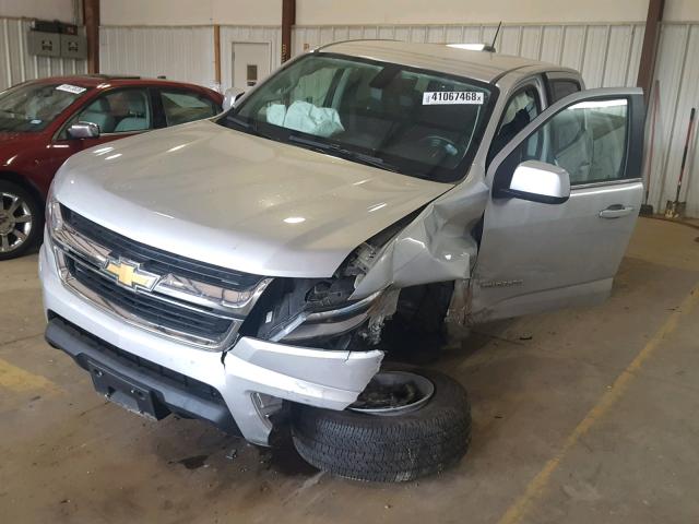 1GCGSCEN2H1209096 - 2017 CHEVROLET COLORADO L SILVER photo 2