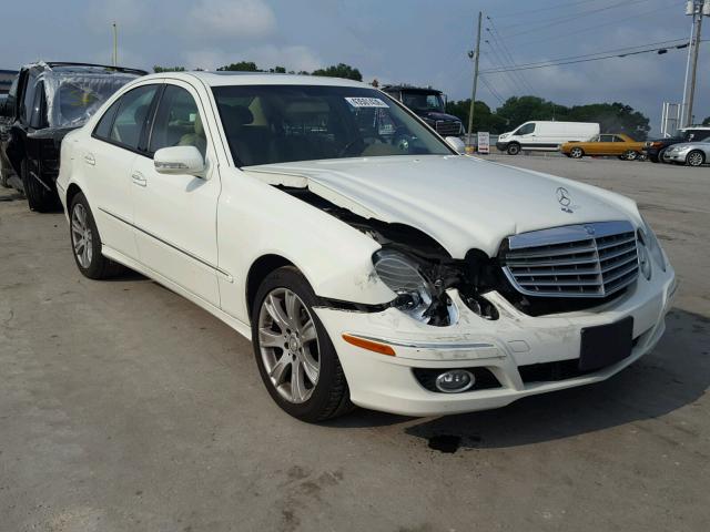 WDBUF87X69B384304 - 2009 MERCEDES-BENZ E 350 4MAT WHITE photo 1