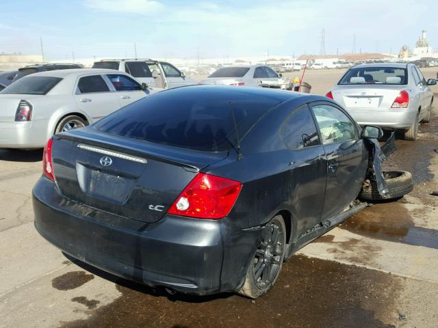 JTKDE177860120013 - 2006 TOYOTA SCION TC 灰色 照片 4