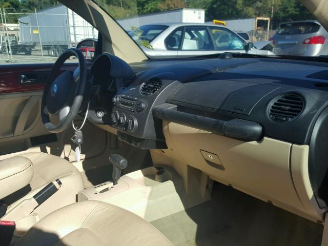 3VWSG31Y36M332995 - 2006 VOLKSWAGEN NEW BEETLE 红色 照片 5