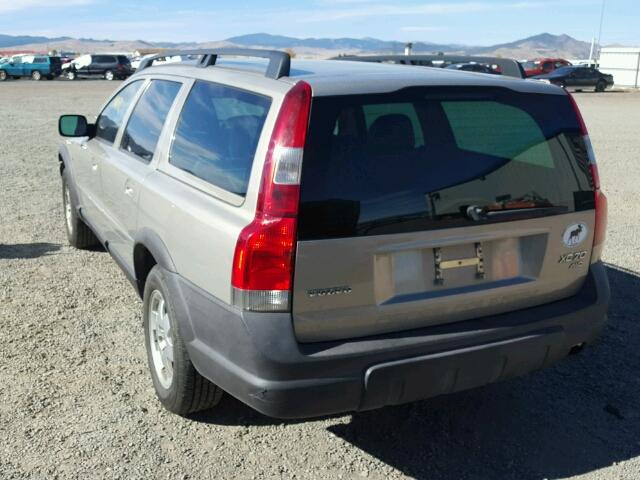 YV1SZ59H541126966 - 2004 VOLVO XC70 TAN photo 3