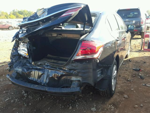 19XFB2F53EE246378 - 2014 HONDA CIVIC LX BLACK photo 4