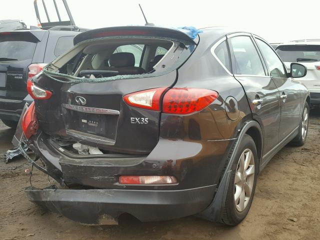 JNKAJ09F68M352835 - 2008 INFINITI EX35 BASE PURPLE photo 4