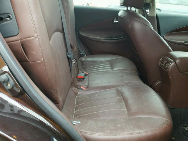 JNKAJ09F68M352835 - 2008 INFINITI EX35 BASE PURPLE photo 6