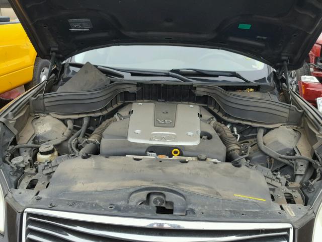 JNKAJ09F68M352835 - 2008 INFINITI EX35 BASE PURPLE photo 7