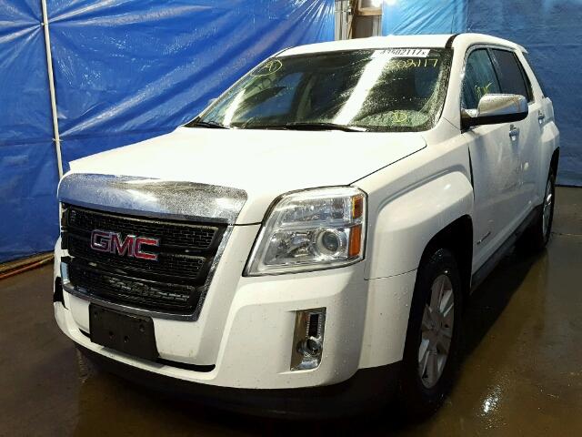 2GKALMEK2C6327349 - 2012 GMC TERRAIN SL WHITE photo 2