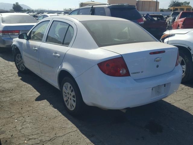 1G1AD5F54A7225466 - 2010 CHEVROLET COBALT 1LT WHITE photo 3