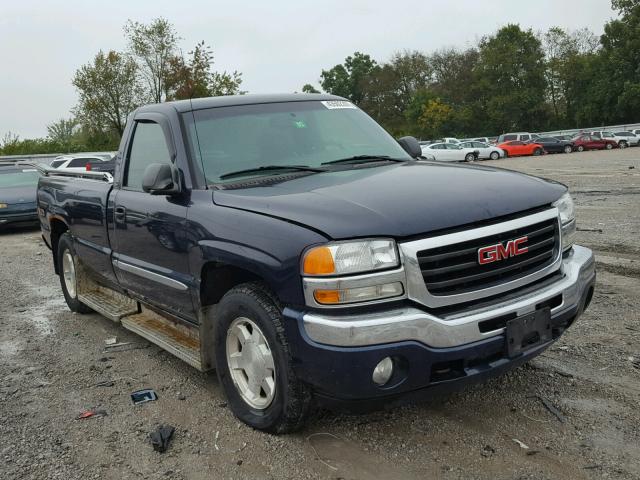 1GTEK14T46Z122116 - 2006 GMC NEW SIERRA BLUE photo 1