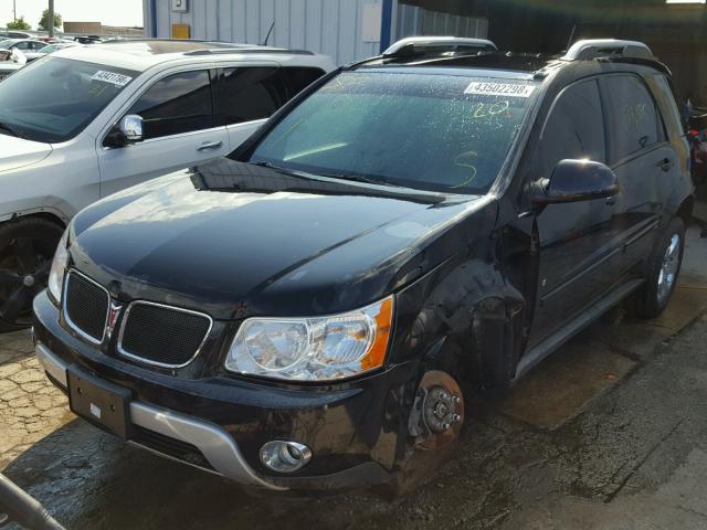 2CKDL63F576057199 - 2007 PONTIAC TORRENT BLACK photo 2