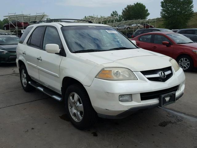 2HNYD18284H523135 - 2004 ACURA MDX WHITE photo 1