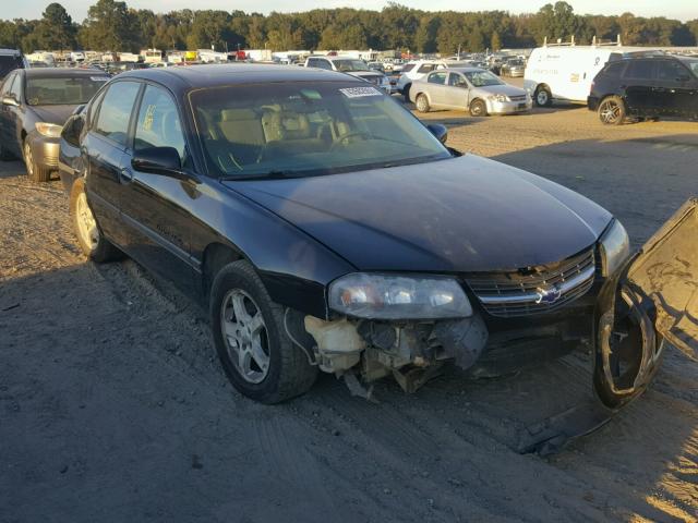 2G1WH52K639191439 - 2003 CHEVROLET IMPALA LS BLACK photo 1