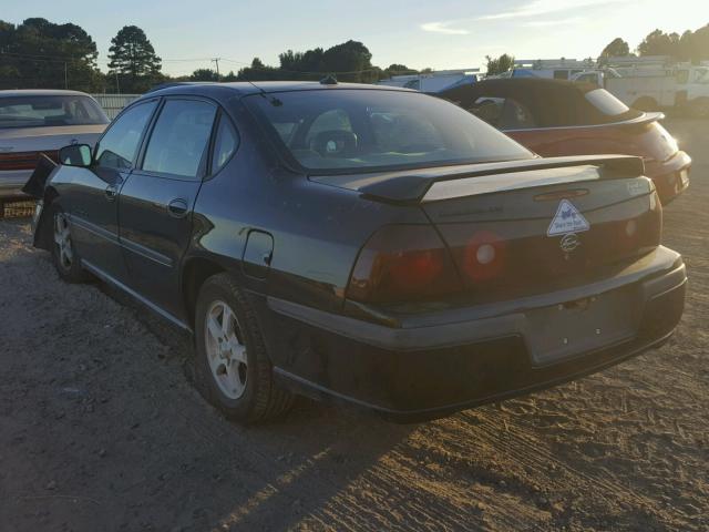 2G1WH52K639191439 - 2003 CHEVROLET IMPALA LS BLACK photo 3