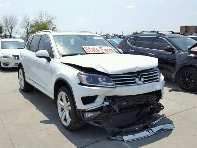WVGGF7BP4HD001992 - 2017 VOLKSWAGEN TOUAREG EX WHITE photo 1