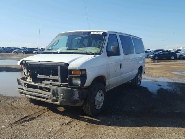 1FBNE31L18DA74067 - 2008 FORD ECONOLINE WHITE photo 2