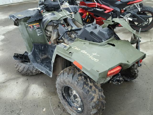 4XASEE574JA241091 - 2018 POLARIS SPORTSMAN GREEN photo 3