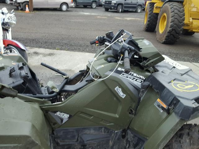 4XASEE574JA241091 - 2018 POLARIS SPORTSMAN GREEN photo 5