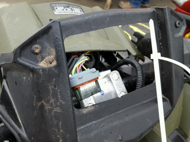 4XASEE574JA241091 - 2018 POLARIS SPORTSMAN GREEN photo 8