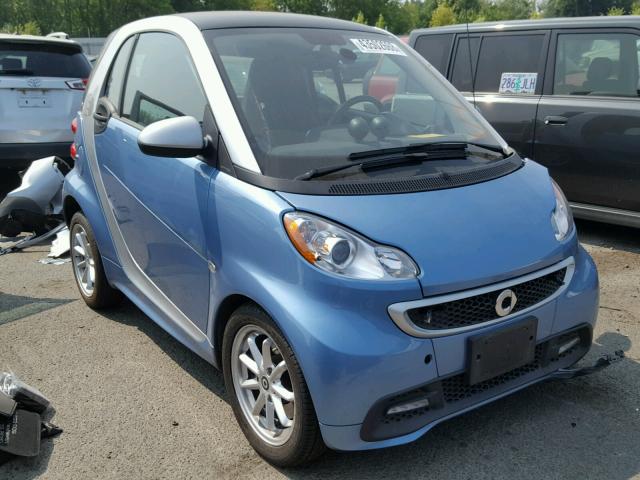 WMEEJ9AA5EK784588 - 2014 SMART FORTWO ELE 蓝色 照片 1
