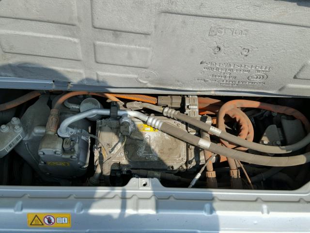 WMEEJ9AA5EK784588 - 2014 SMART FORTWO ELE 蓝色 照片 7