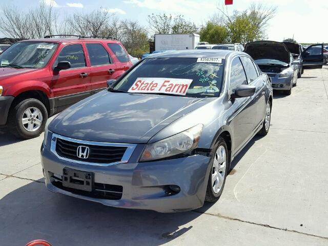 1HGCP36838A061034 - 2008 HONDA ACCORD CHARCOAL photo 2