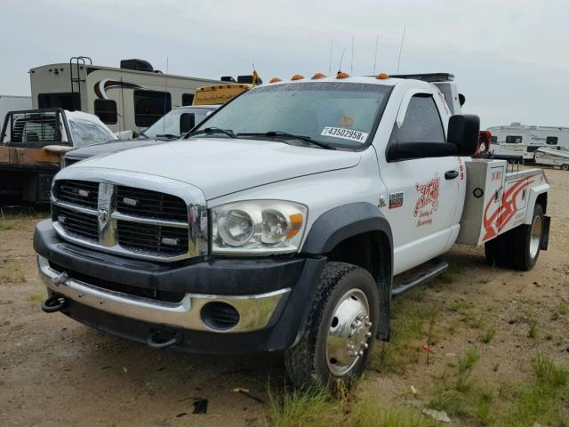 3D6WC76A98G125977 - 2008 DODGE RAM 5500 S WHITE photo 2