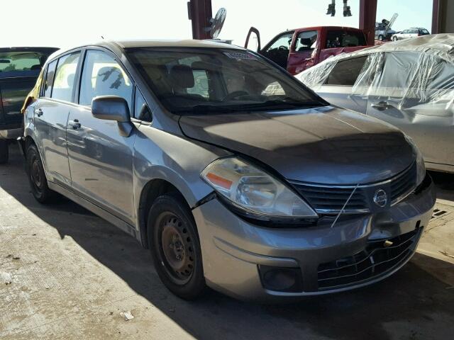 3N1BC13E37L369321 - 2007 NISSAN VERSA S SILVER photo 1