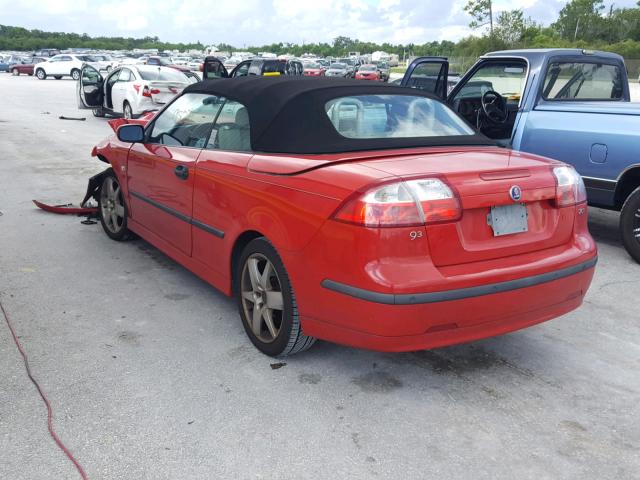 YS3FD79Y946001255 - 2004 SAAB 9-3 ARC RED photo 3