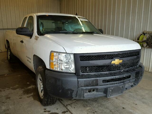 1GCRCPE08DZ282454 - 2013 CHEVROLET SILVERADO WHITE photo 1