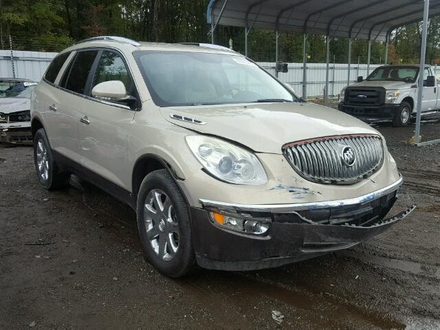 5GAER23D89J124130 - 2009 BUICK ENCLAVE CX GOLD photo 1