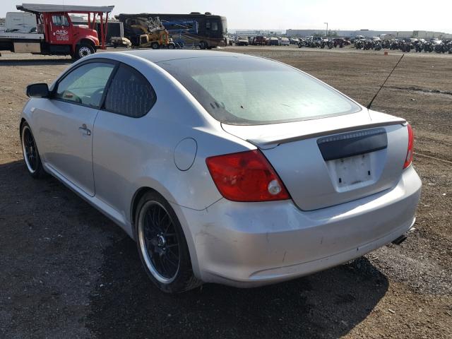 JTKDE167260118856 - 2006 TOYOTA SCION TC 银色 照片 3