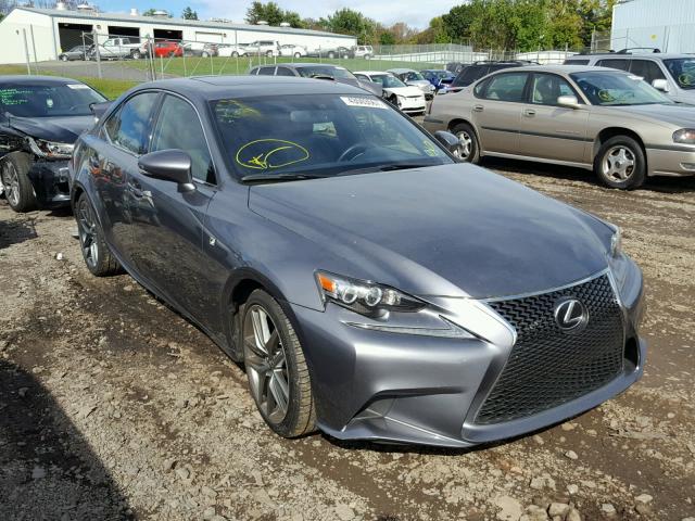 JTHCE1D20F5006634 - 2015 LEXUS IS 350 GRAY photo 1