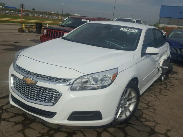 1G11C5SLXEF127870 - 2014 CHEVROLET MALIBU WHITE photo 2