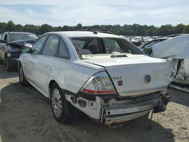 1MEHM40W38G613041 - 2008 MERCURY SABLE LUXU WHITE photo 3