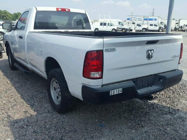 3C6JR7DG9HG696138 - 2017 RAM 1500 ST WHITE photo 3