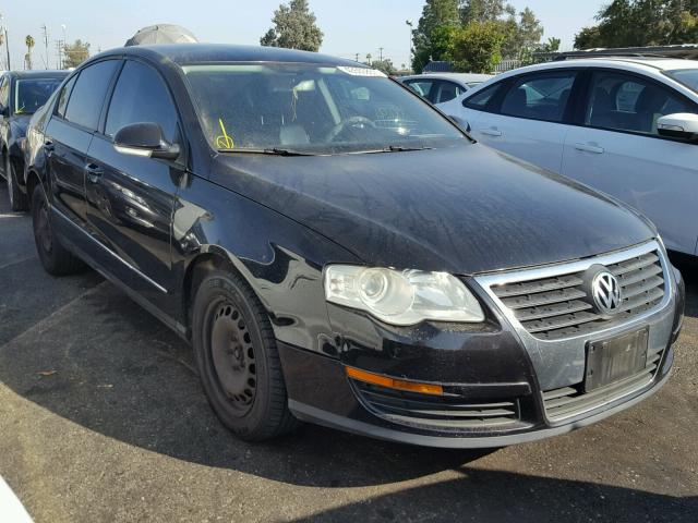 WVWAK73C76P132959 - 2006 VOLKSWAGEN PASSAT 2.0 BLACK photo 1