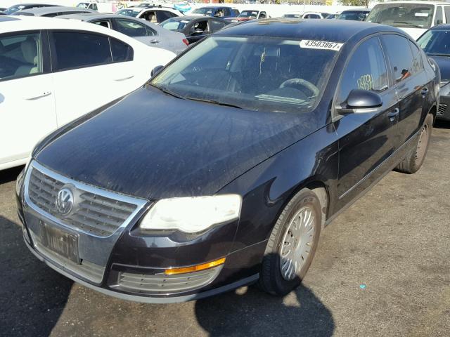 WVWAK73C76P132959 - 2006 VOLKSWAGEN PASSAT 2.0 BLACK photo 2