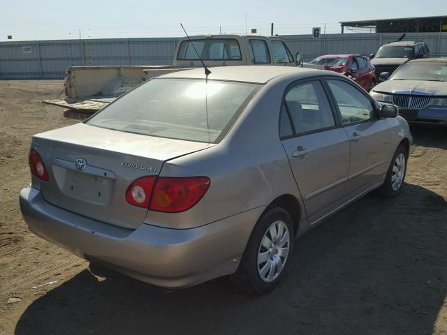 1NXBR38E13Z150711 - 2003 TOYOTA COROLLA CE SILVER photo 4