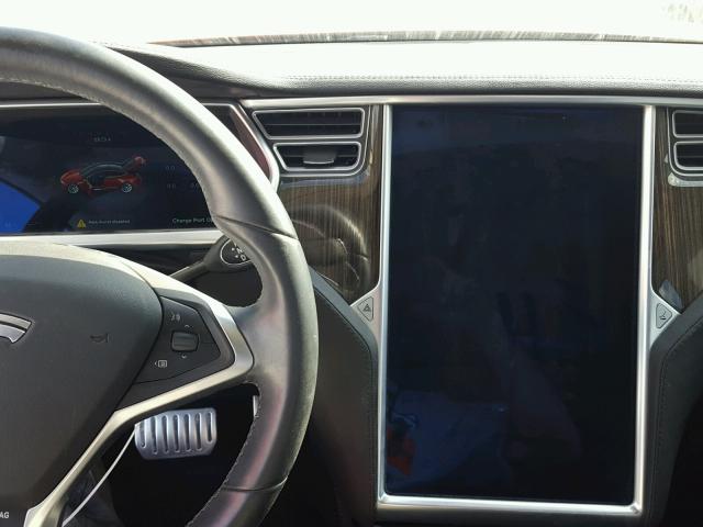 5YJSA1CP5DFP26657 - 2013 TESLA MODEL S Qırmızı foto 8